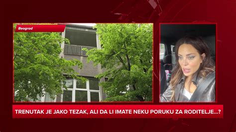 Nikolina Pišek kroz suze za Blic TV o ubistvu osmoro đaka u Beogradu