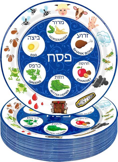 Amazon Cazenove Passover Seder Plates Pack Heavy Duty