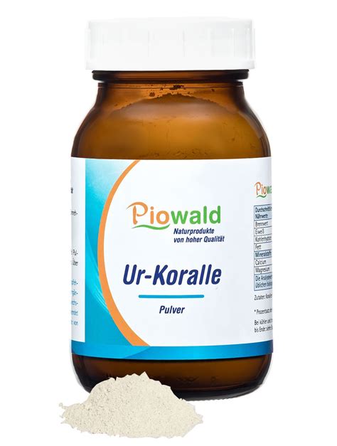 Piowald Ur Koralle Pulver 0 25 Kg Shop Apotheke