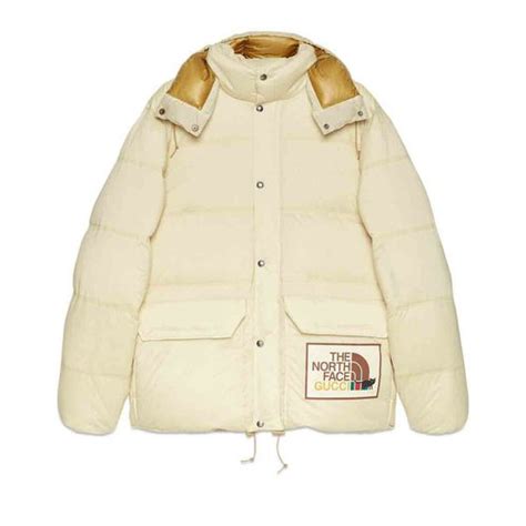 Gucci X The North Face Down Jacket Beige Xaac Solesense