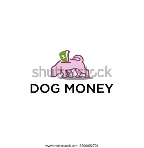 Illustration Creative Cartoon Doge Mascot Logo Stock Vector (Royalty ...