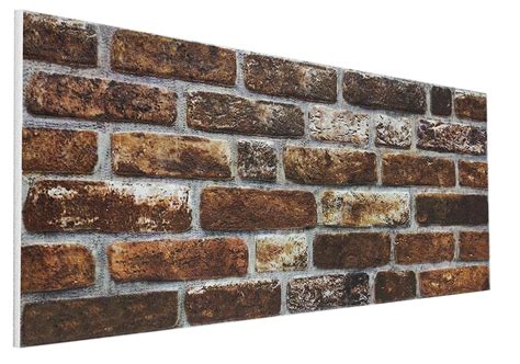 Buy D Brick Effect Wall Panel Cladding Polystyrene Dl X Cm