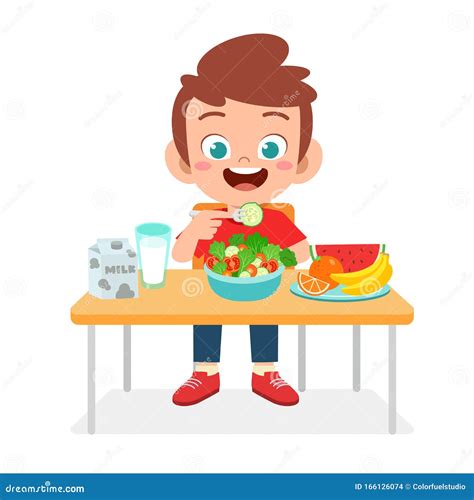 Cute Healthy Eating Clipart 230 408 healthy eating stock vector ...