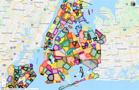 A Colorful Interactive Map That Shows Every Neighborhood In New York