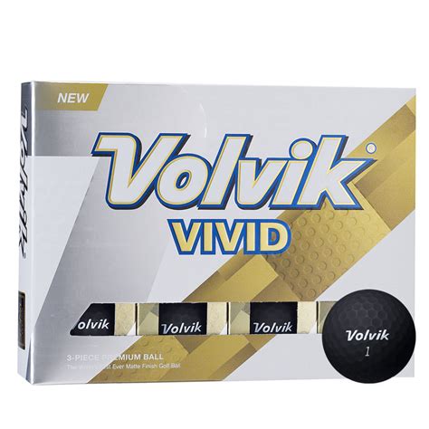 Volvik Vivid 12 Golf Ball Pack From American Golf