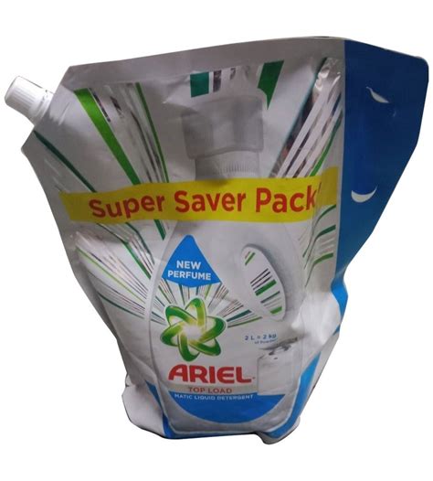 White Lavender Ariel Matic Top Load Liquid Detergent Packaging Type