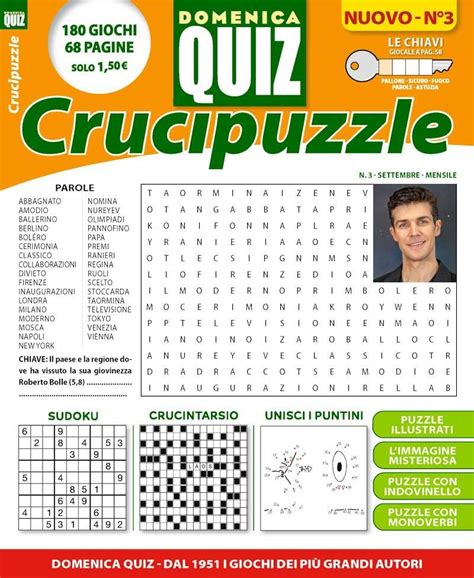 Domenica Quiz Crucipuzzle N Sprea Editori