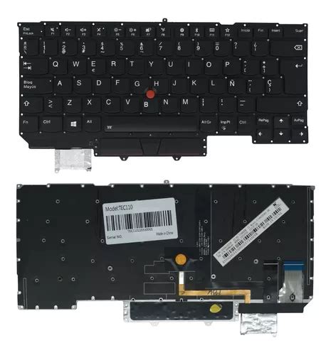 Teclado Lenovo Thinkpad X Carbon Gen Espa Ol Mercadolibre