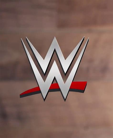 WWE Logo on Wooden Wall