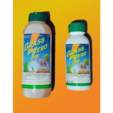 GRASS ZERO 500mL OR 1 LITER HERBICIDE WEED ELIMINATOR GENERAL