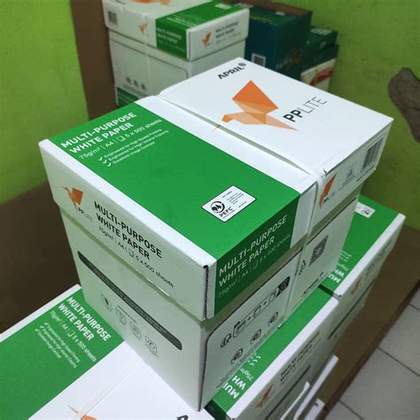 Jual Paperlite Kertas Hvs A4 75 Gr 1 Box 5 Rim 2500 Lembar Pplite