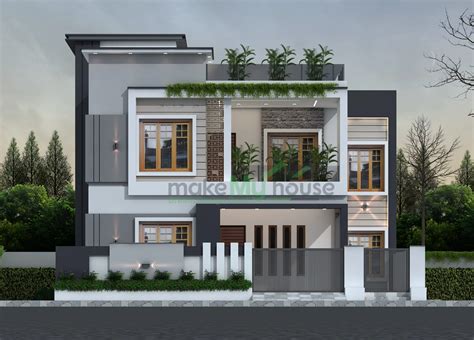 modern front elevation design  indian homes