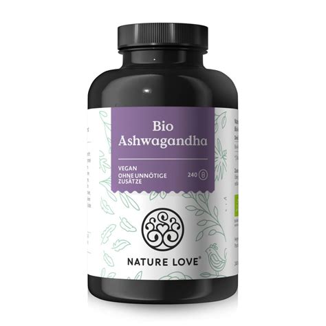 NATURE LOVE Bio Ashwagandha 240 St Shop Apotheke At