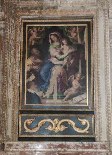 Chiesa Santa Maria Della Consolazione Al Foro Romano A Roma Painting