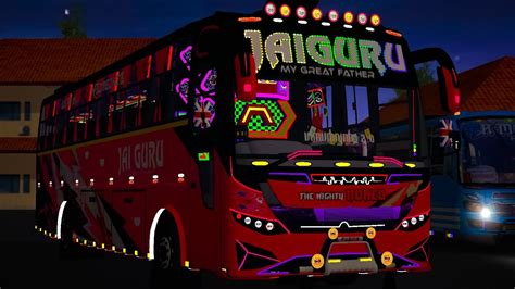 New Zedvega V1 Released Full Led Mod Bus Simulator Indonesia