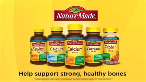 2 Pack Nature Made Calcium Magnesium Oxide Zinc With Vitamin D3 Tablets 300 Count For Bone