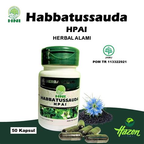 Habbatus Sauda Hni Original Kapsul