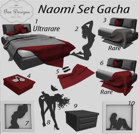 Second Life Marketplace Bee Designs Naomi Gacha 4