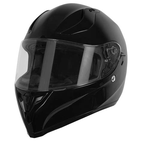 Origine Strada Solid Full Face Helmet Black Motardinn