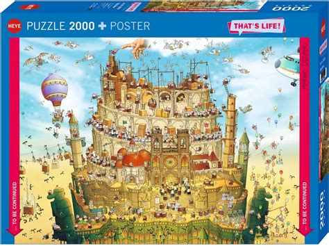 Heye Puzzles Pc High Above Thats Life Amazon Co Uk Toys