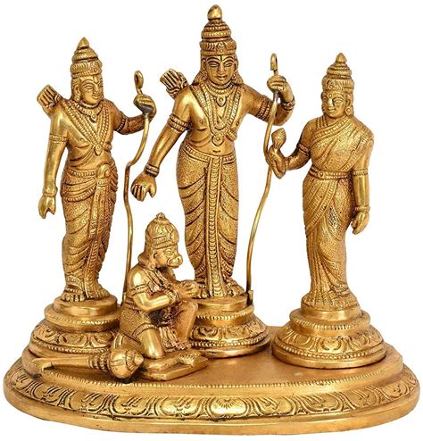 Buy Ram Darbar Brass Antique Ram Darbar Statue In Brass Lord Rama