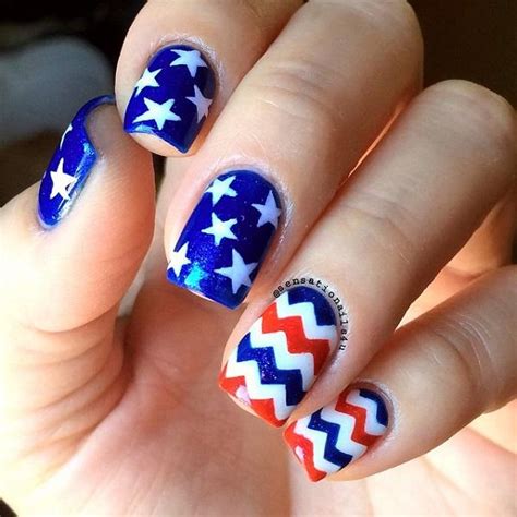 45 Fourth Of July Nail Art Ideas Art And Design