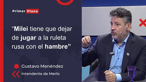 Gustavo Menéndez en PrimerPlano con Adrián Noriega 19 03 2023 YouTube