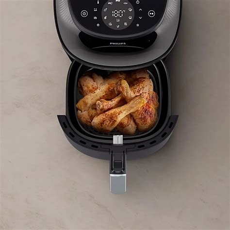 philips series  na  air fryer  window black