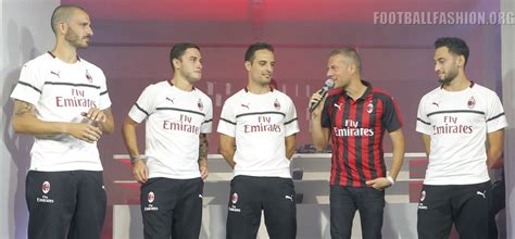 Ac Milan Puma Away Kit Football Fashion