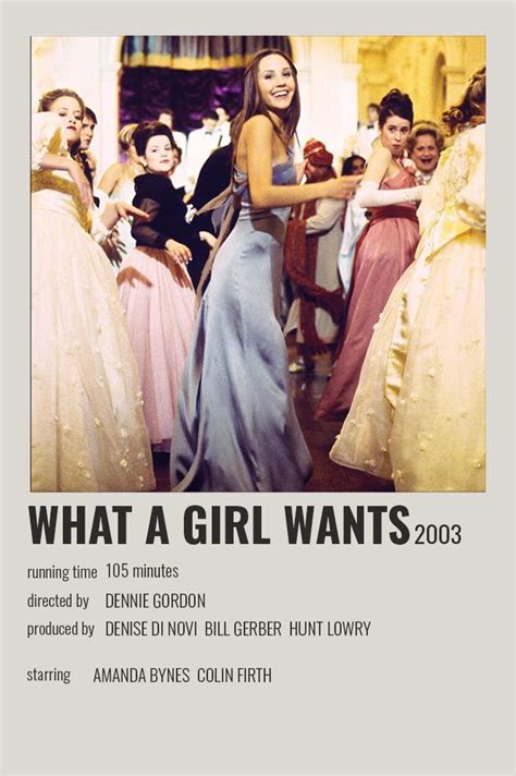 What A Girl Wants Film Afişi Film Gecesi İzlenecek Filmler