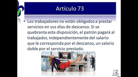 Descanso Laboral Obligatorio Art 69 Art 75 Ley Federal Del Trabajo