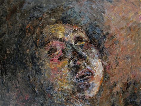 Visages Sans Mots Peintures Paysages Et Portraits Acrylique Et Pigments