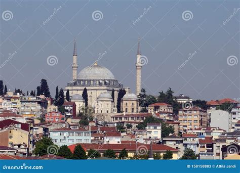 The Yavuz Selim Mosque Istanbul Turkey Stock Image Image Of Angel