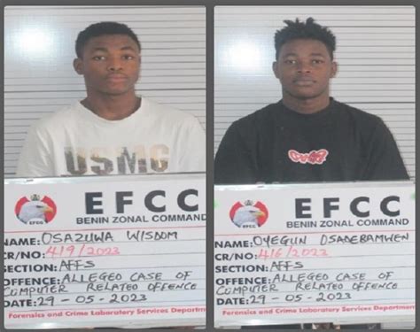 Benin City Court Sentences Four Internet Fraudsters To Jail