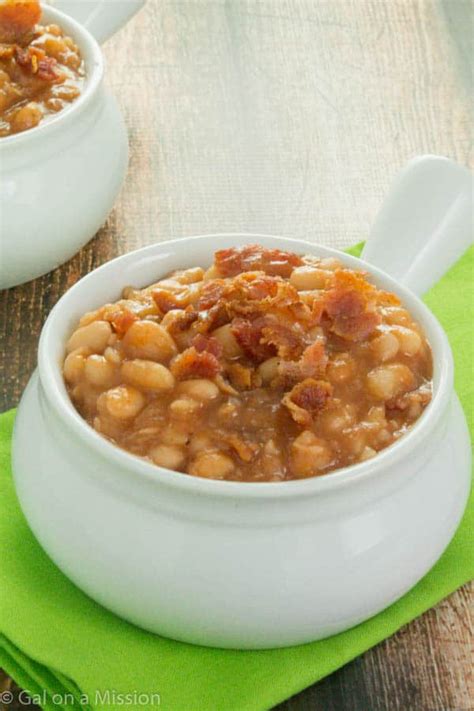 Homemade BBQ Baked Beans - Gal on a Mission