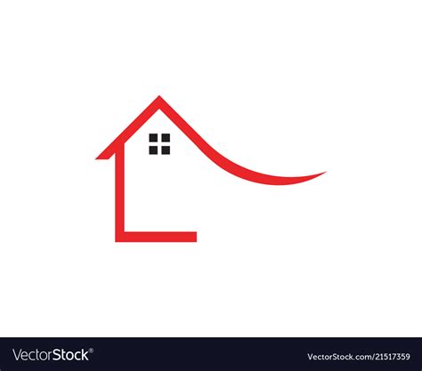 Home Buildings Logo Symbols Icons Template Vector Image