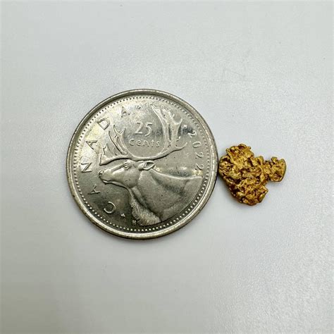 Gold Nugget .86g SOLD - Mammoth Gold Nuggets