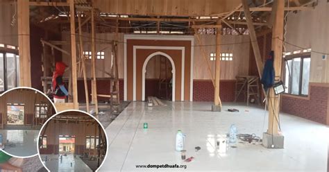 Wakaf Cianjur Bangkit Bantu Bangun Kembali Masjid Yang Hancur Akibat