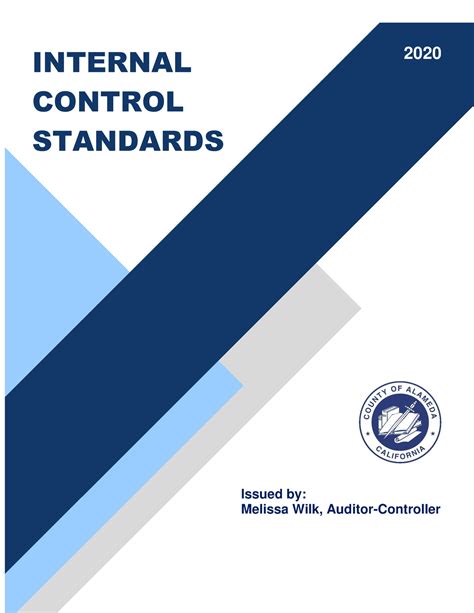 2020 Internal Control Standards 2020revision Updated Cover Internal Control Standards 2020