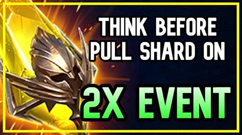 STOP PULLING SHARD ON 2x SACRED SHARD EVENT Raid Shadow Legends YouTube