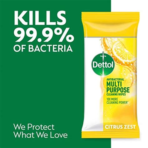 Dettol Multi Purpose Citrus Wipes 1 Pack Of 70 Wipes Xyn Mart