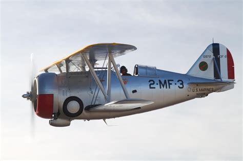 20rw 1938 Grumman F3f 2 On