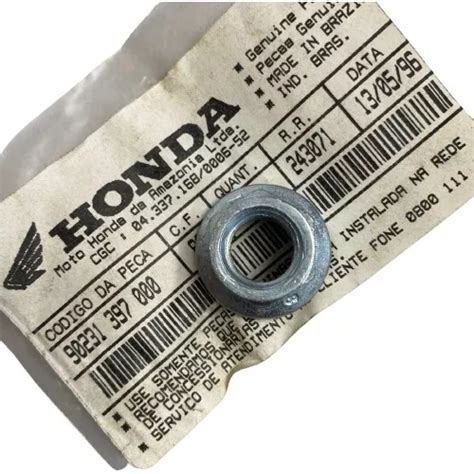 Porca Estator Magneto Cg Titan Chave Original Honda Mercadolivre