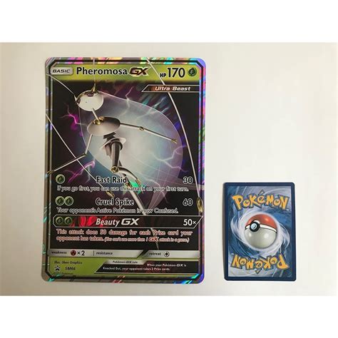 Pokemon Pheromosa Gx Jumbo Card Ace Cards And Collectibles