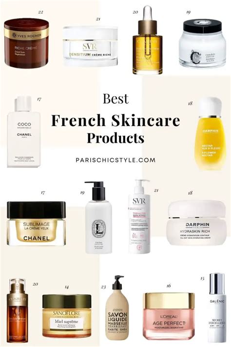 23 Best French Skincare Products: Luxury France Cosmetic Brands