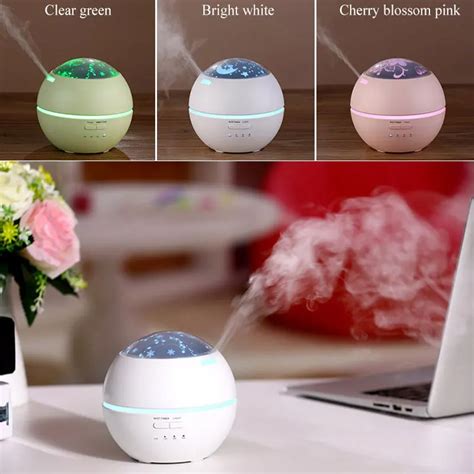 Tbonlyone Ml Projector Ultrasonice Diffuser Aroma Lamp Mist Maker