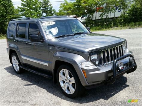 Mineral Gray Metallic 2012 Jeep Liberty Jet 4x4 Exterior Photo