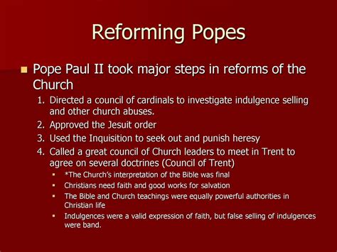 Chapter 17 Section 4 The Reformation Continues Ppt Download