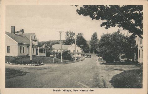 Scenic View Melvin Village Nh Postcard