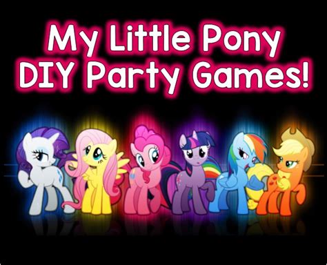 Favorite My Little Pony Party Game Ideas